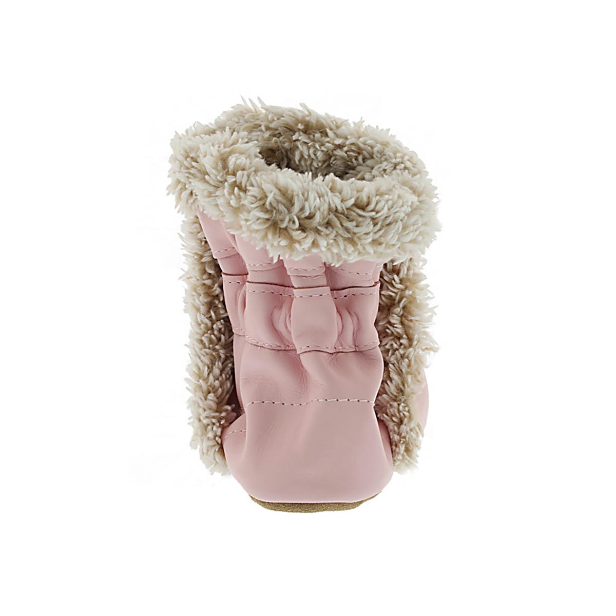 Inf Booties pink soft soles