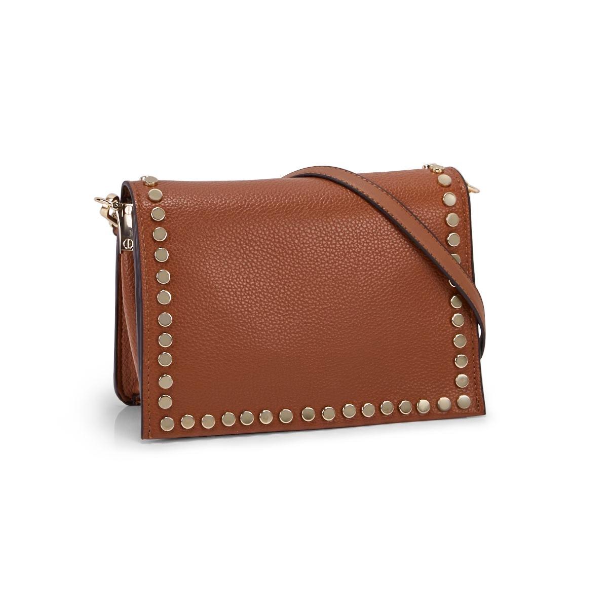 Lds BPosh cognac crossbody bag