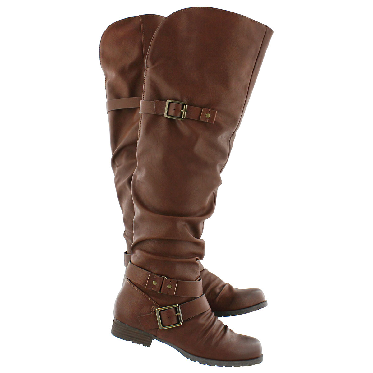 Botte au-dessus genou Braelynn, rou, fem