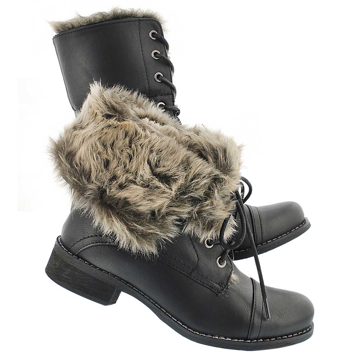 Bottes militaires Brandi 2, noir femmes