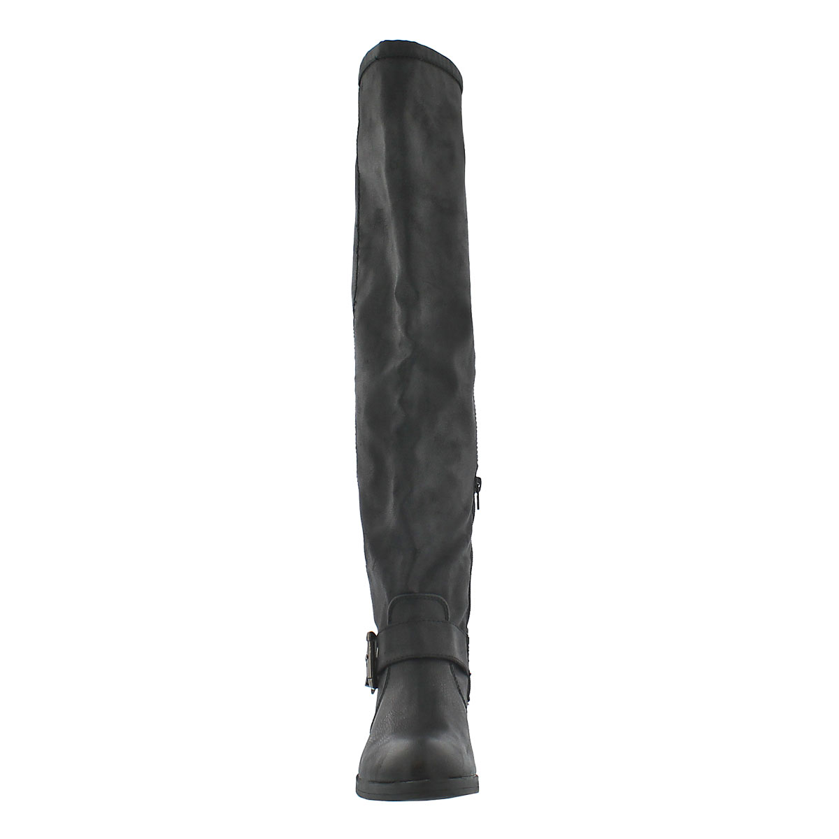 Lds Brylie black tall zip up boot
