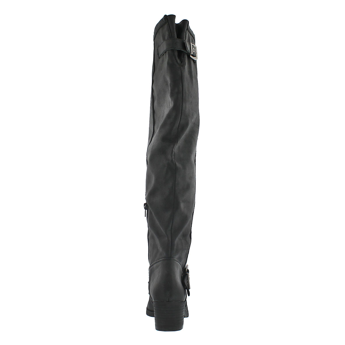 Lds Brylie black tall zip up boot