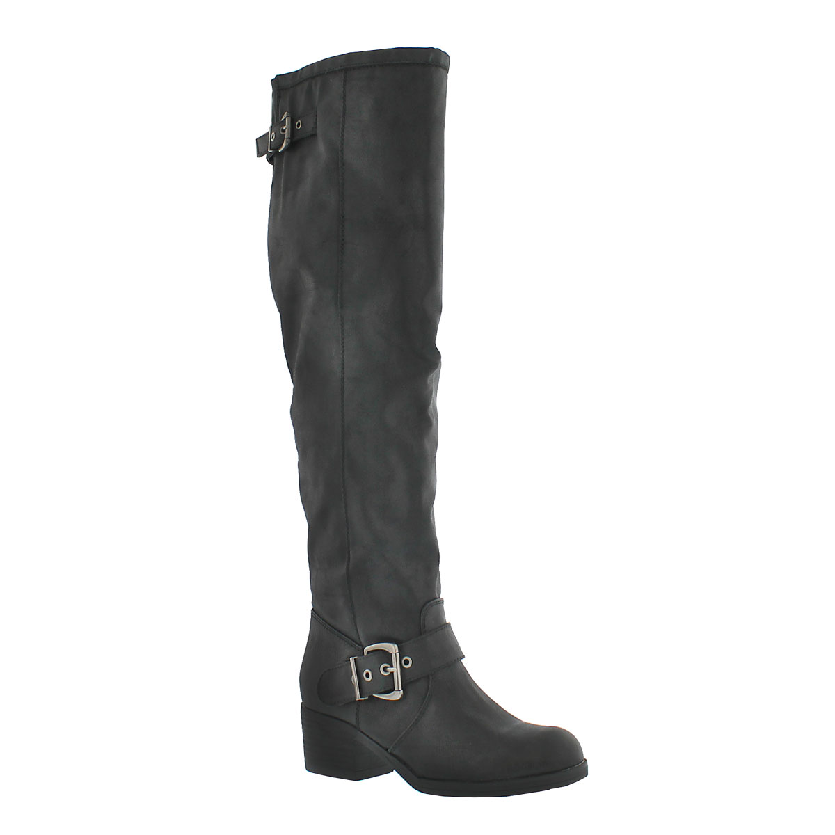 Lds Brylie black tall zip up boot