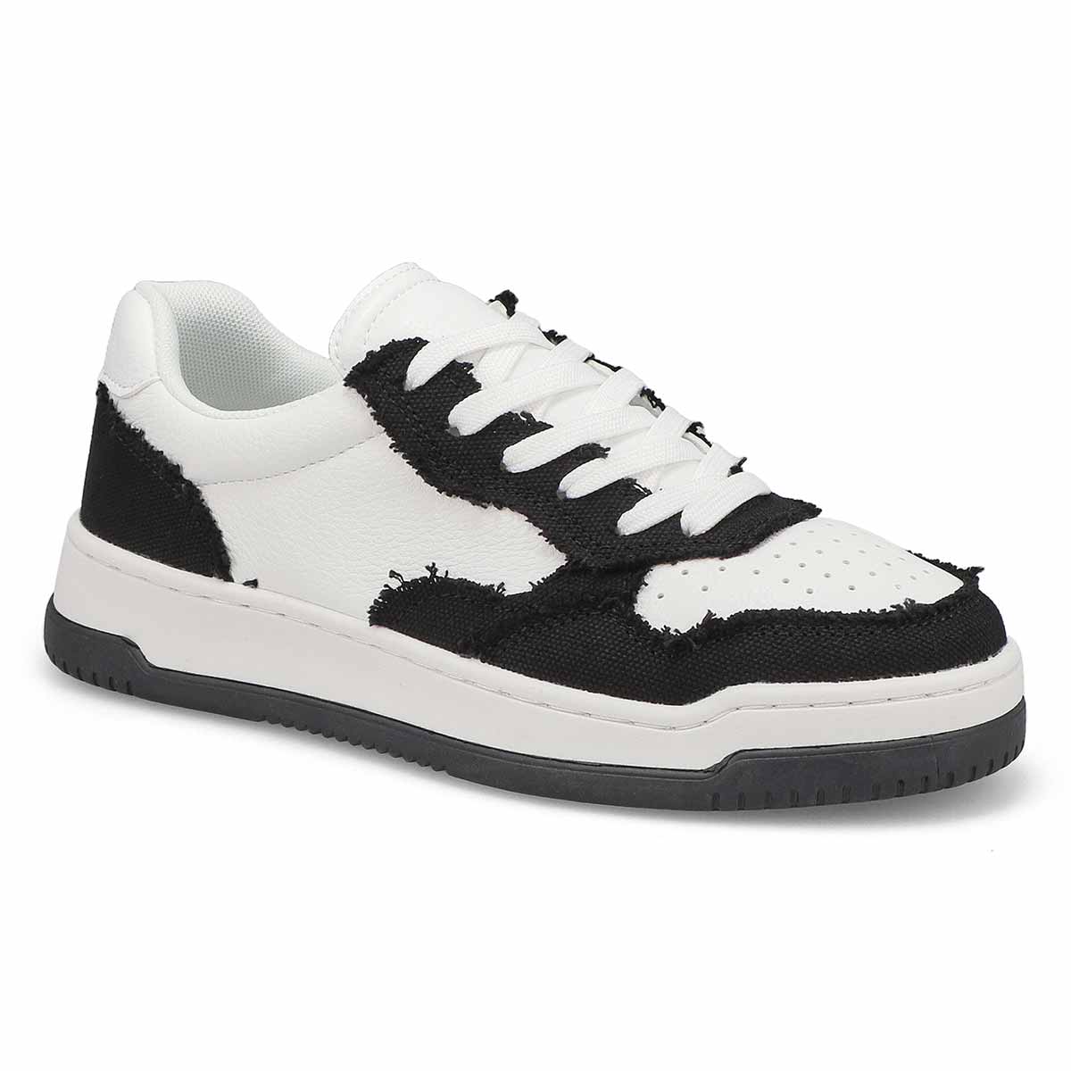 Womens Brynlee Lace Up Sneaker - White/Black