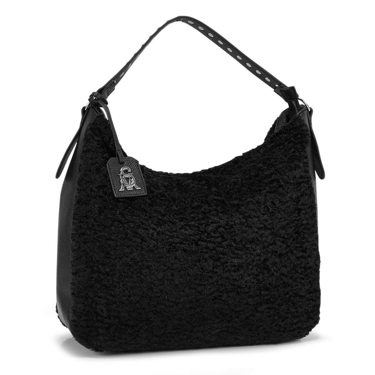 steve madden black hobo bag
