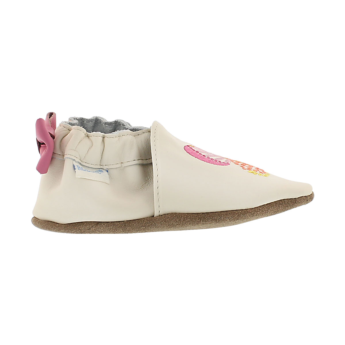 Inf Butterfly Kisses cream soft slipper