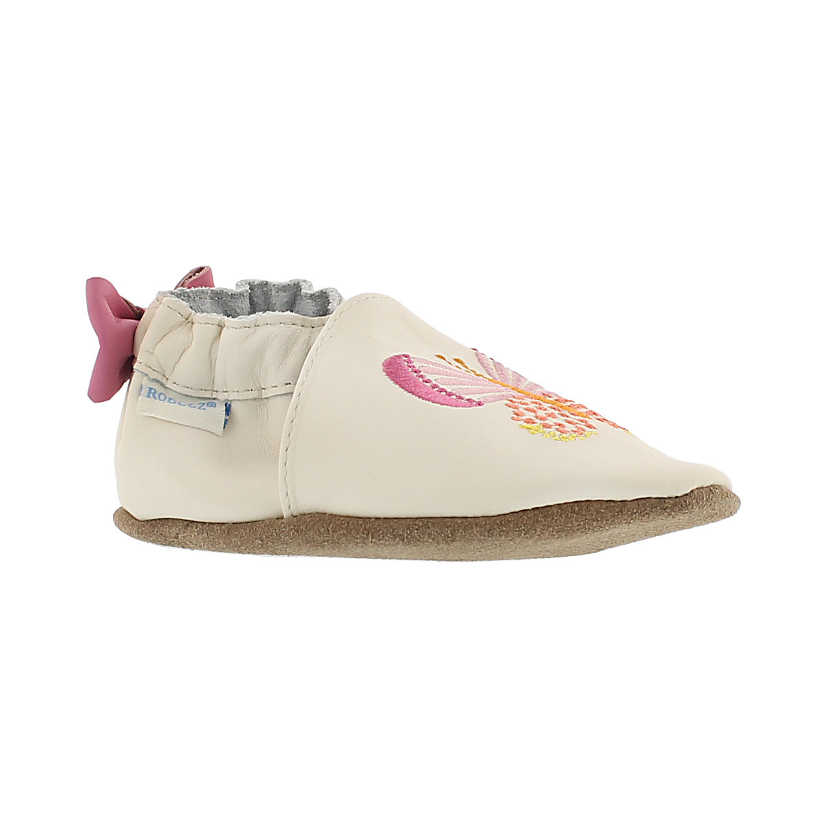 Inf Butterfly Kisses cream soft slipper