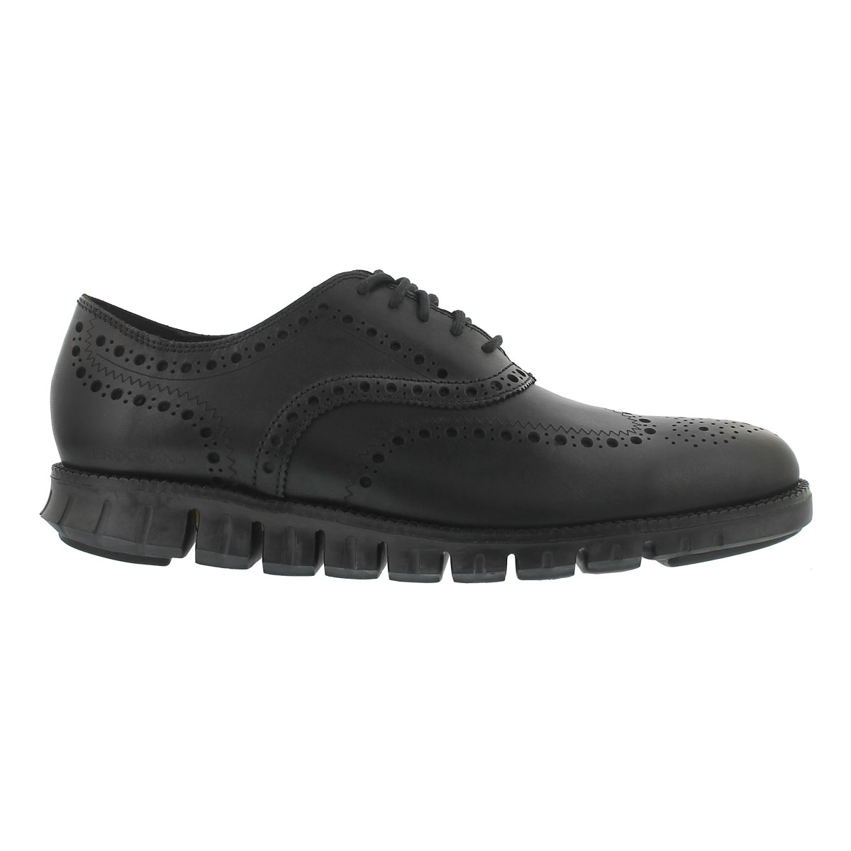 Mns Zerogrand Wing black dress oxford