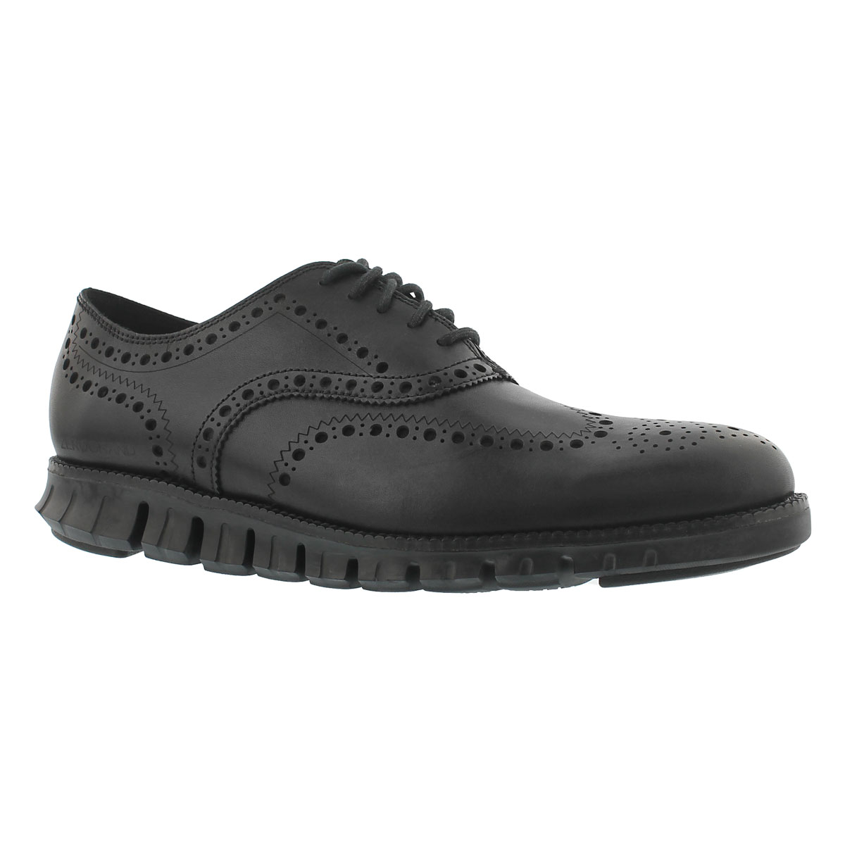 Mns Zerogrand Wing black dress oxford