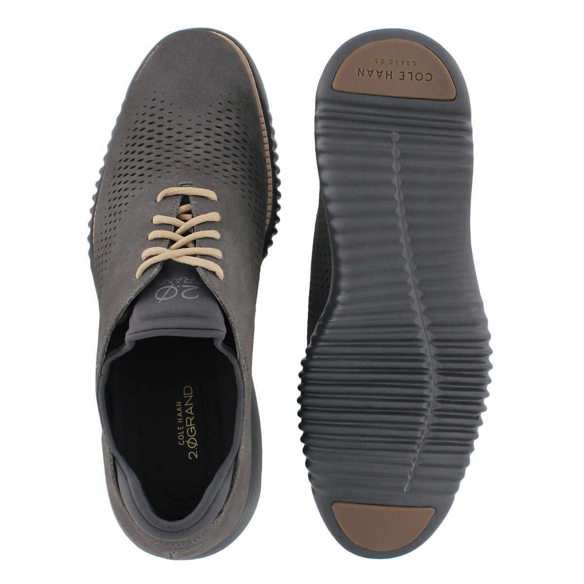 Mns Grand Laser Wing thndr casual oxford
