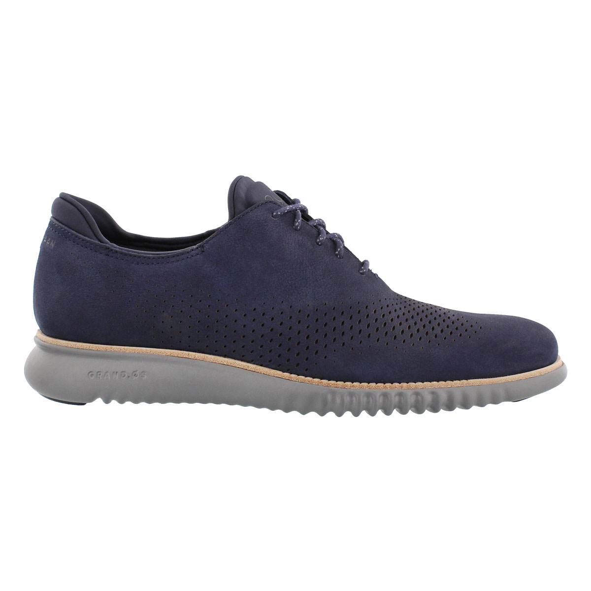 Mns Grand Laser Wing blue casual oxford