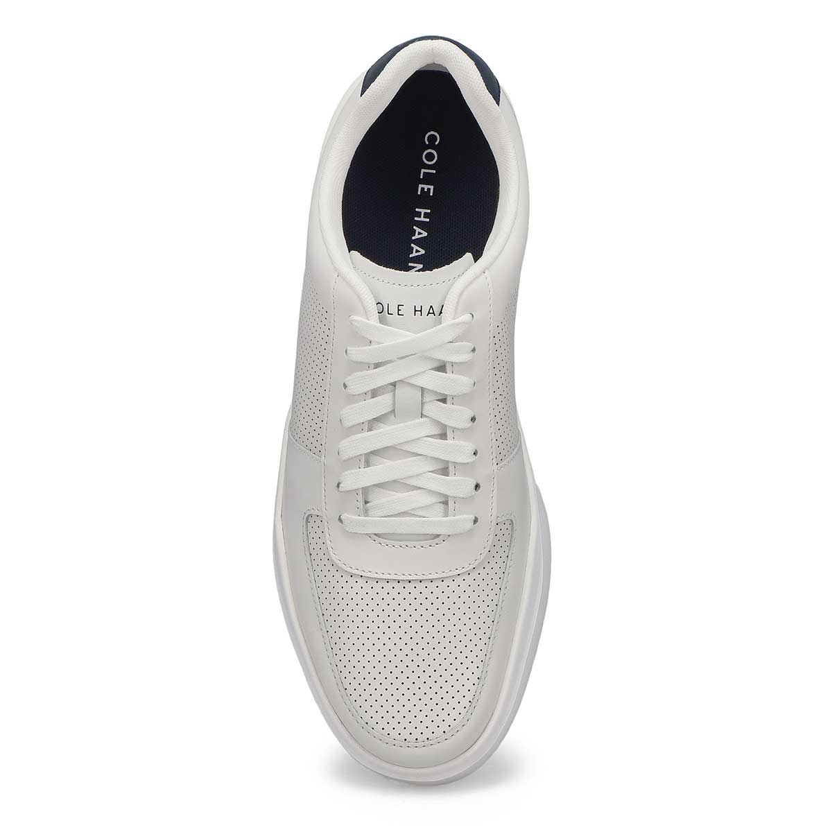 Mens Grand Crosscourt Wide Sneaker - White