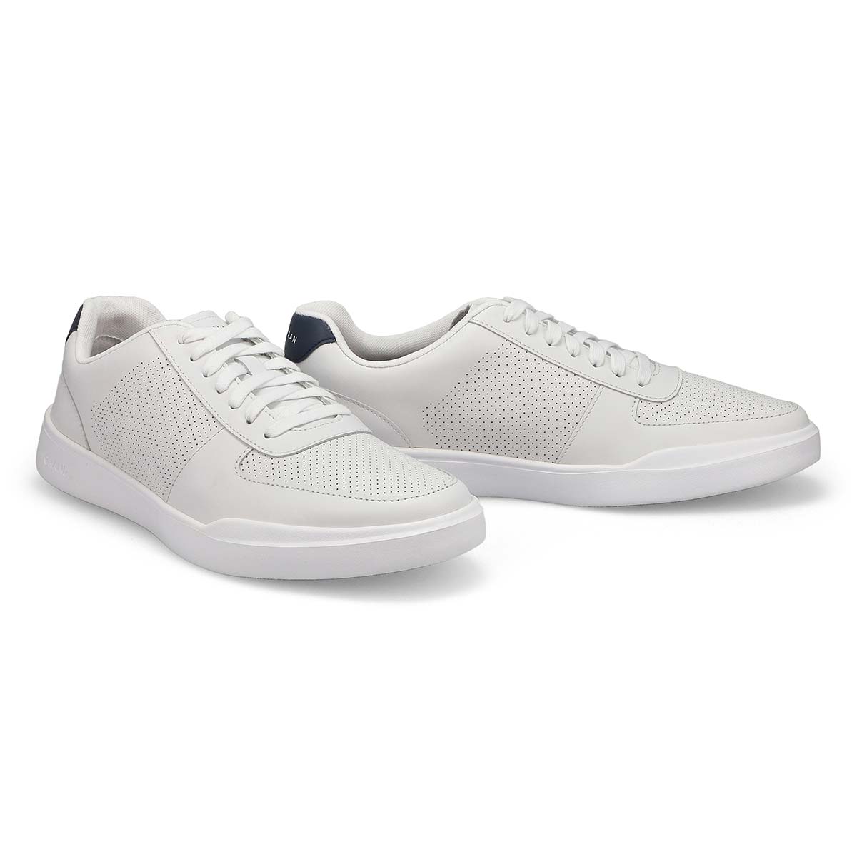 Mens Grand Crosscourt Wide Sneaker - White
