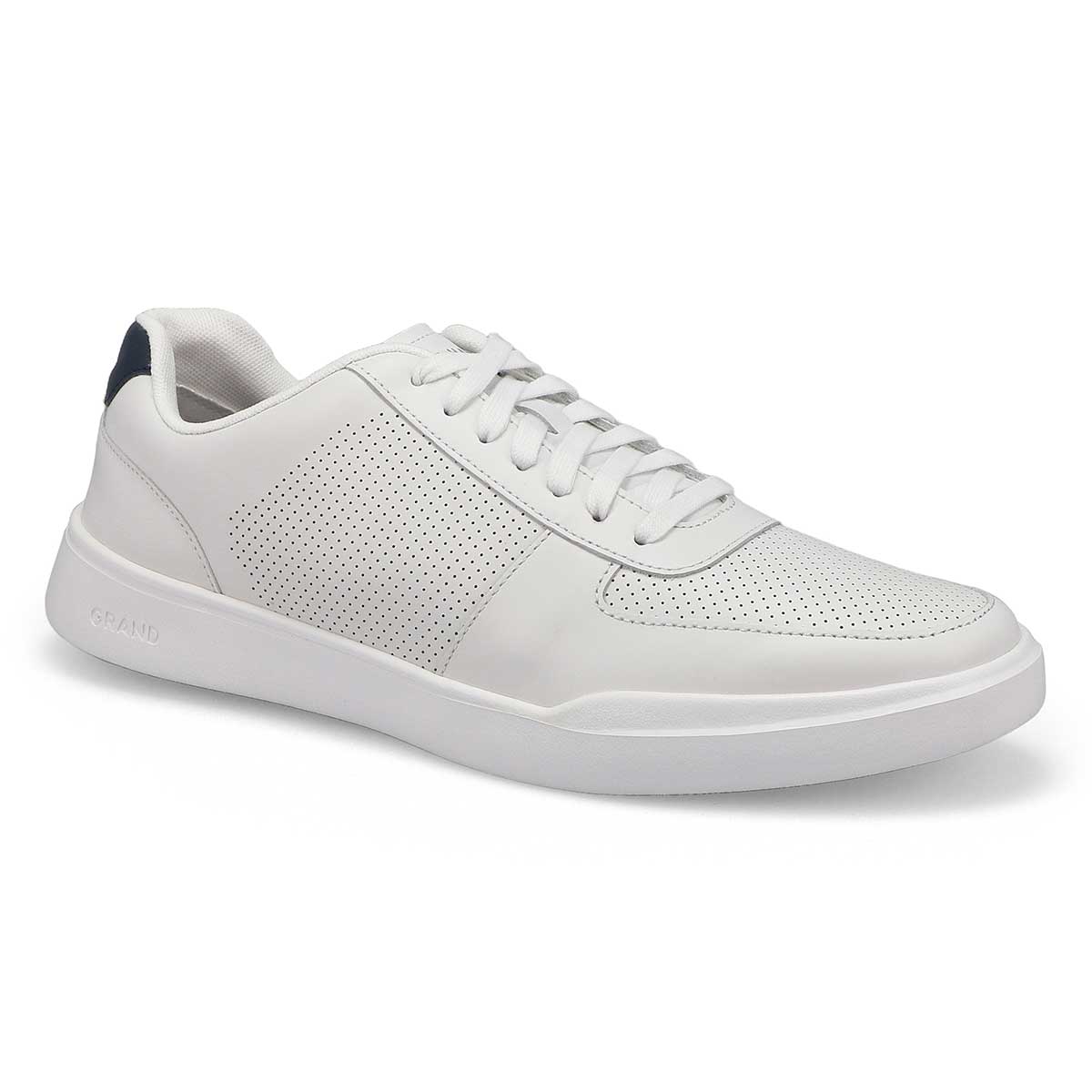 Mens Grand Crosscourt Wide Sneaker - White