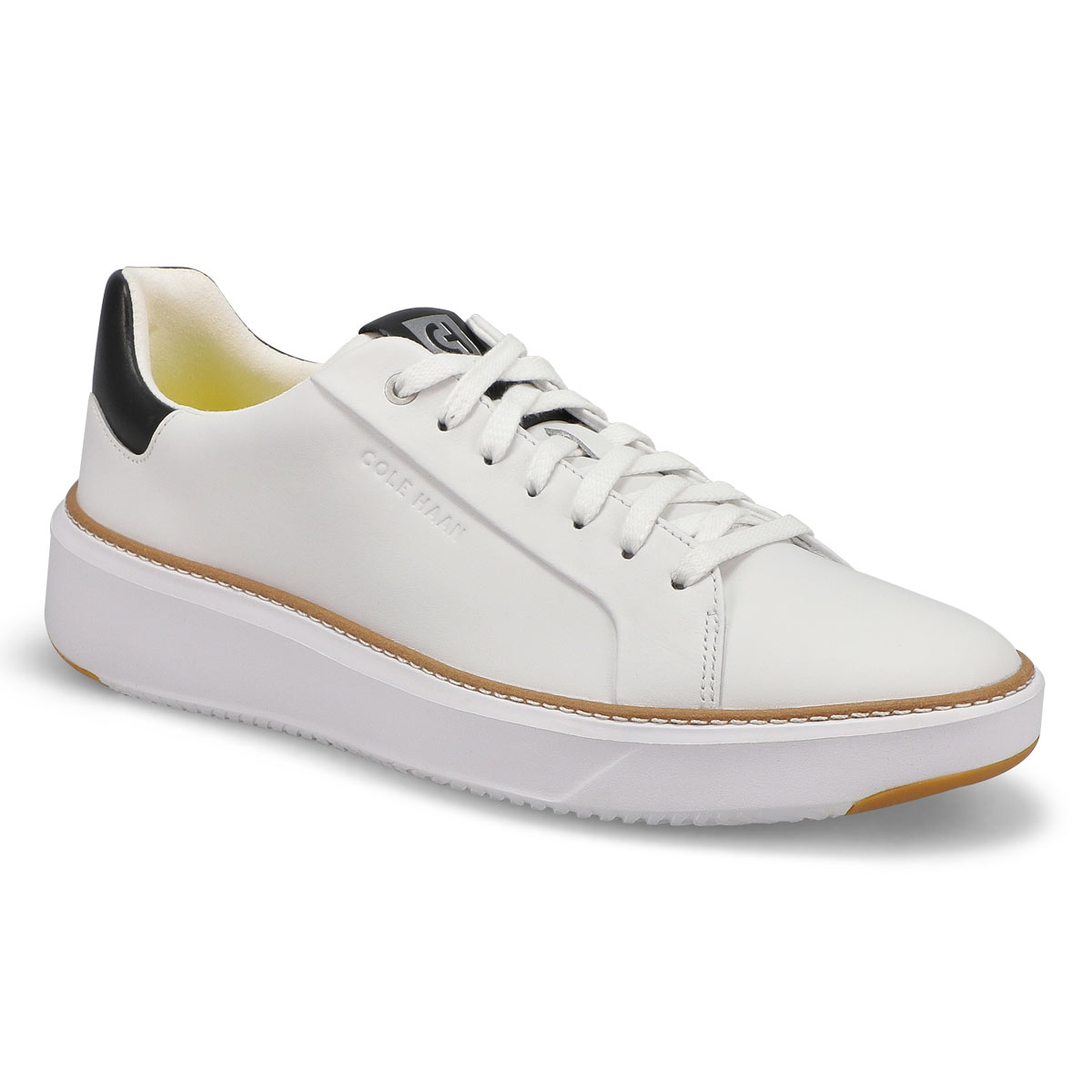 Mens Grandpro Topspin Casual Sneaker - White