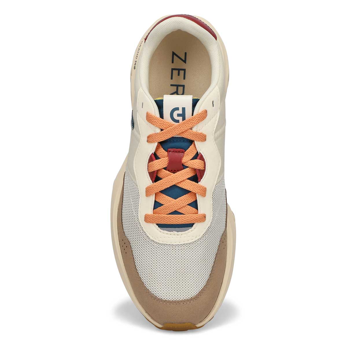 Mens Zero Grand Performance Sneaker - Silver/Blue