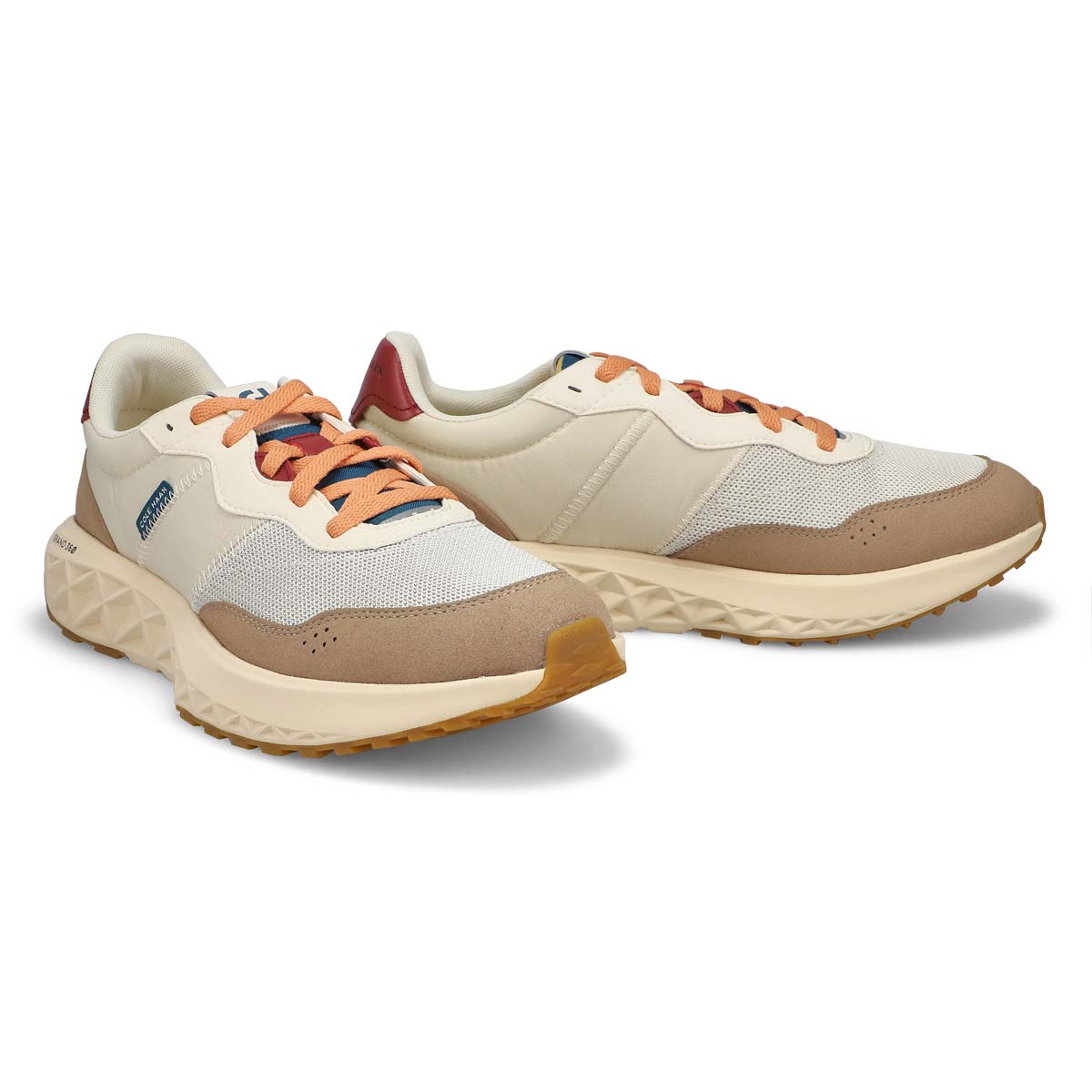 Mens Zero Grand Performance Sneaker - Silver/Blue