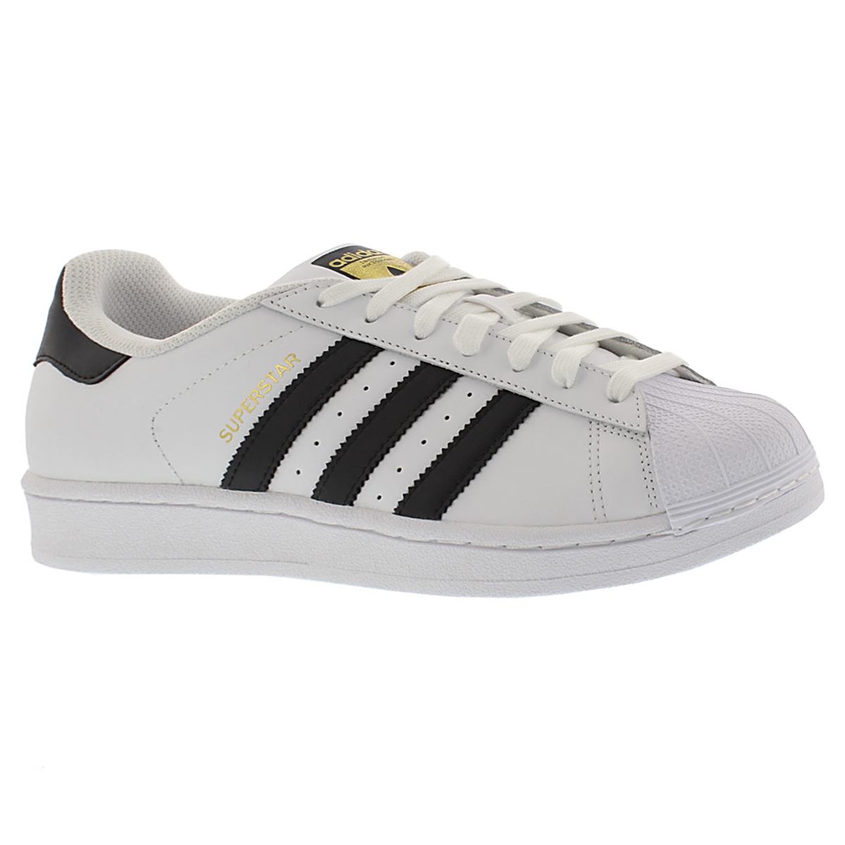 Mns Superstar wht/blk fashion sneaker