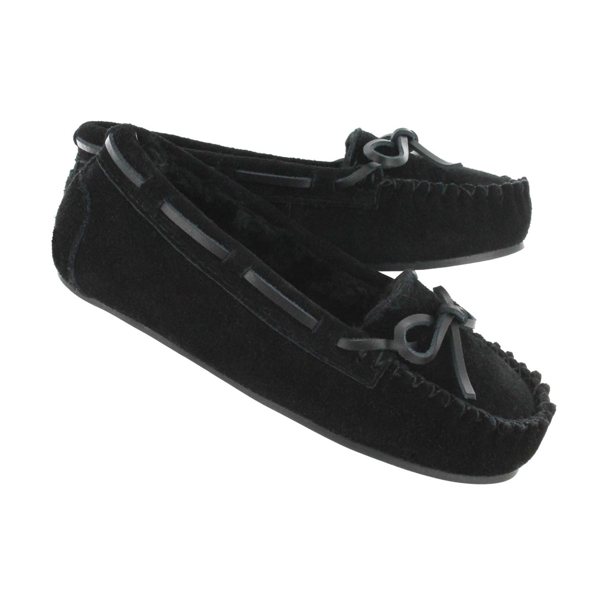 Grls Cady2 blkblk ballerina moccasin