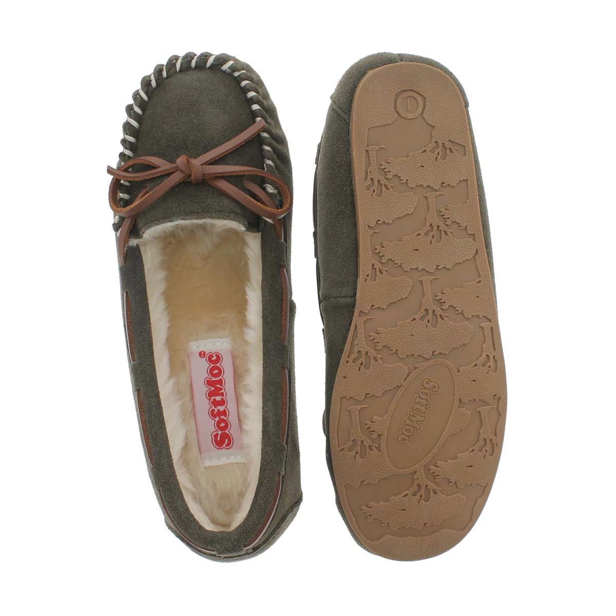 Grls Cady2 birch ballerina moccasin