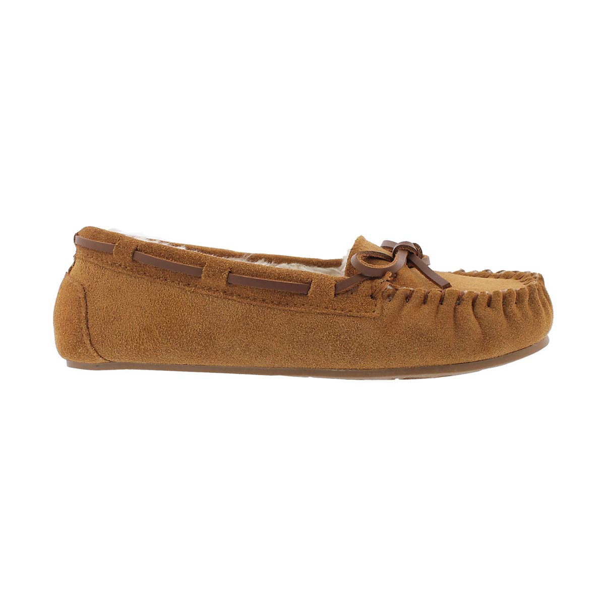Grls Cady2 chestnut ballerina moccasin
