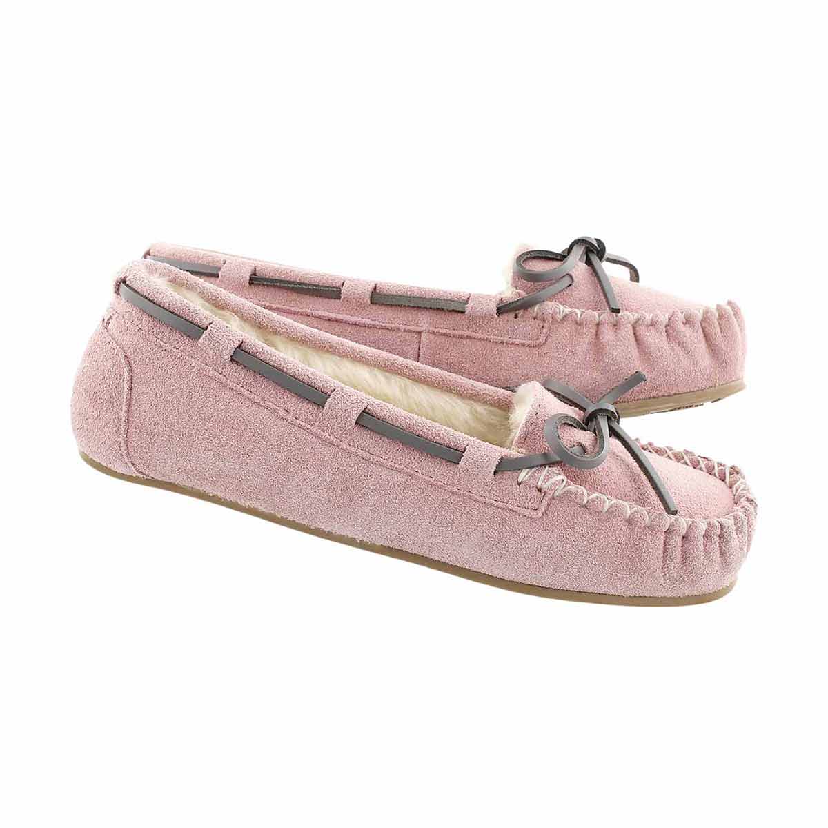 Grls Cady2 Pink ballerina moccasin