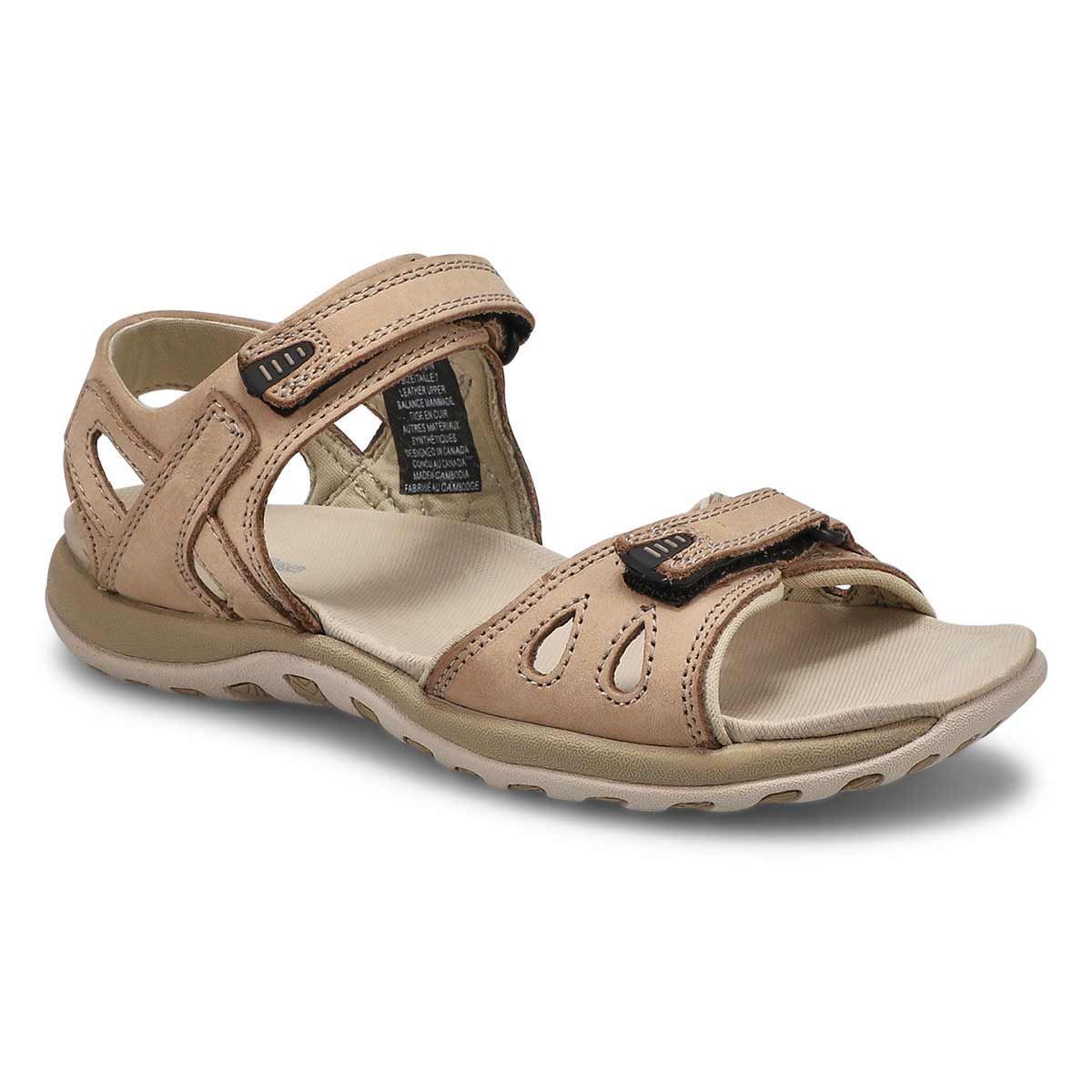 Lds Caley 3 stone 3 strap sport sandal