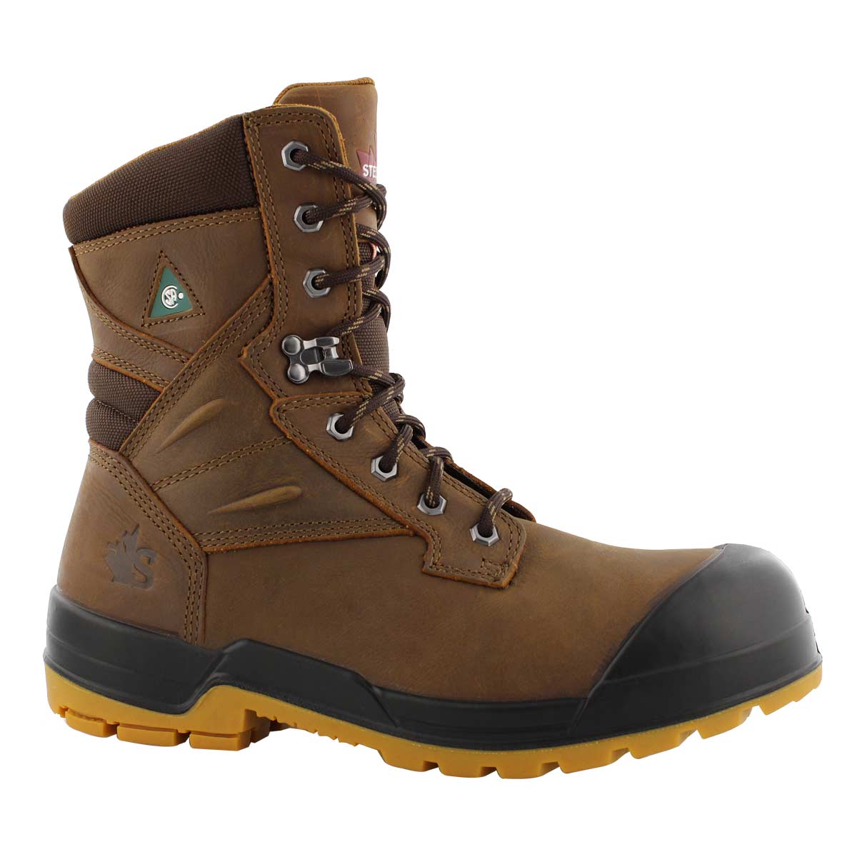 Mns Caliber brown lace up 8