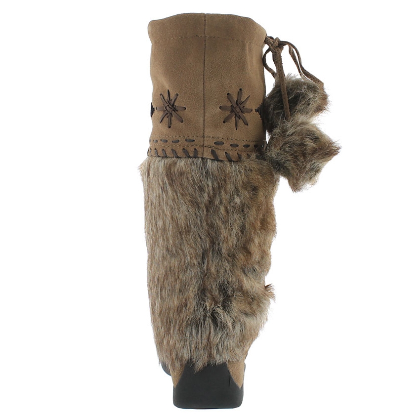 Mukluk Candy 4, suède bouleau, femmes