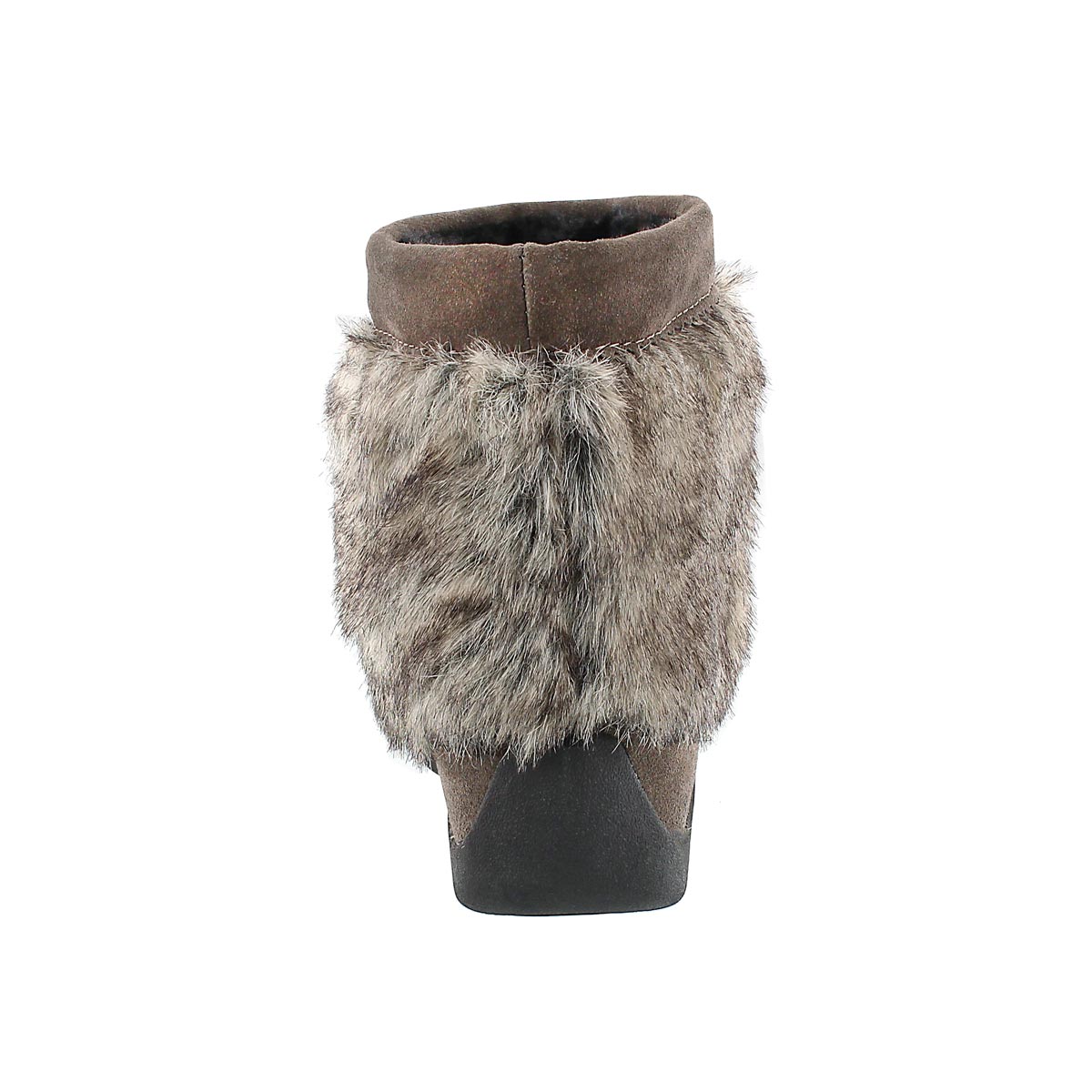 Mukluks Candy Lo, suède gris, femmes