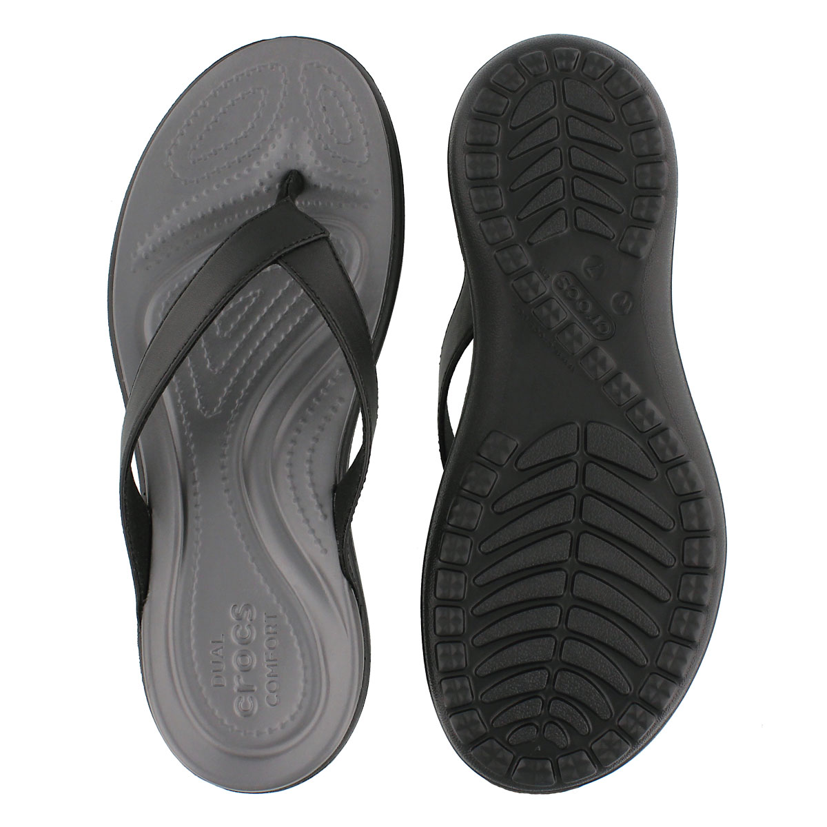 Crocs Women's Capri V Flip Thong Sandal | eBay