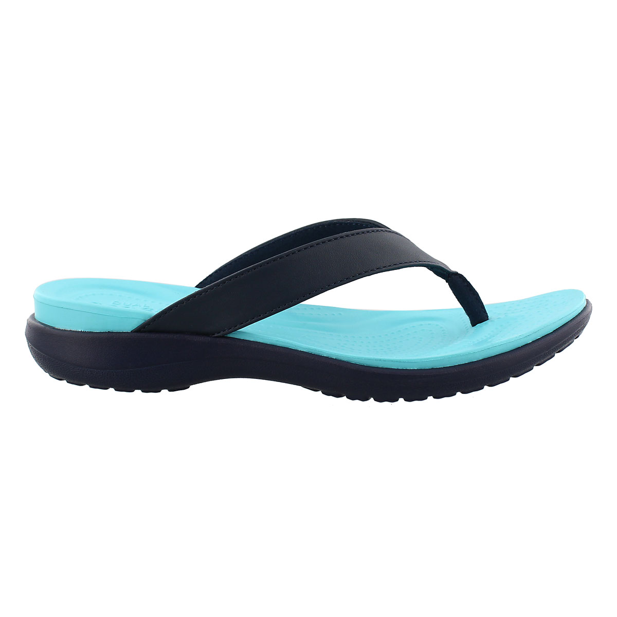 Lds Capri V Flip navy/blue thong sandal