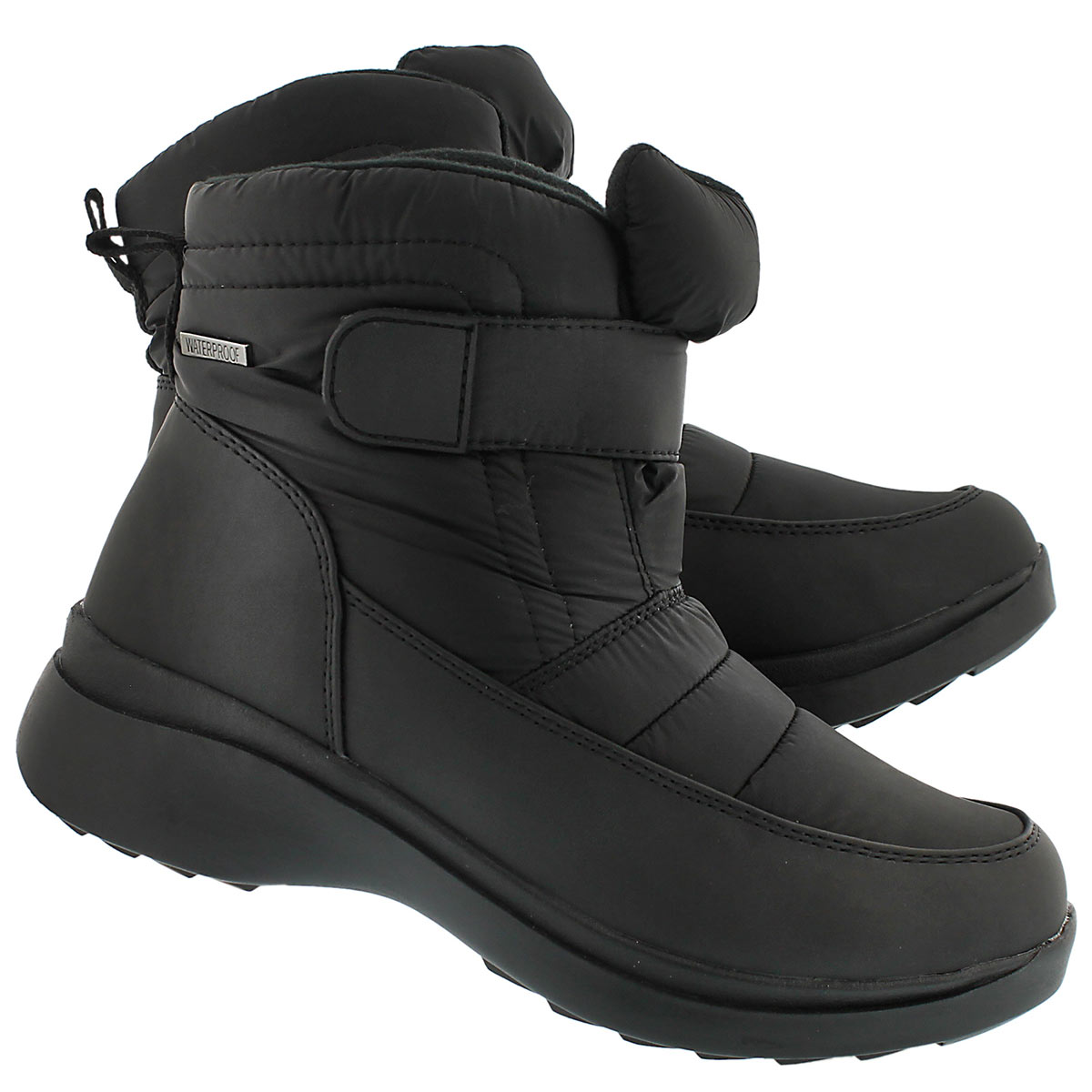 Botte hiver imperm noir CAPRICE, fem