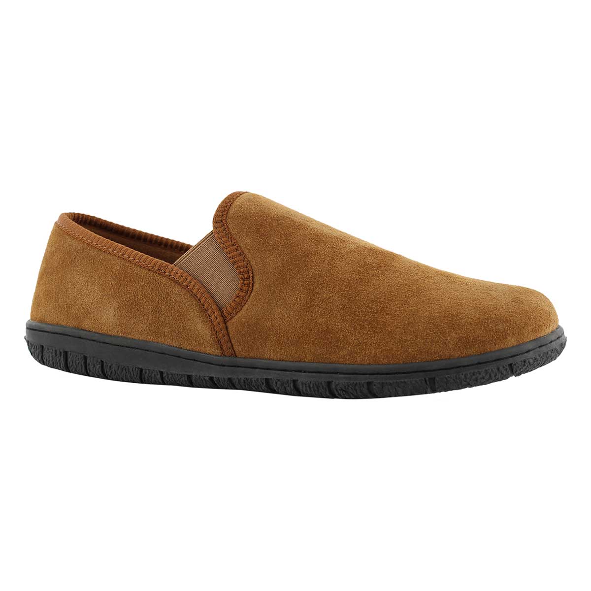 Mns Carlos brown closed back slipper
