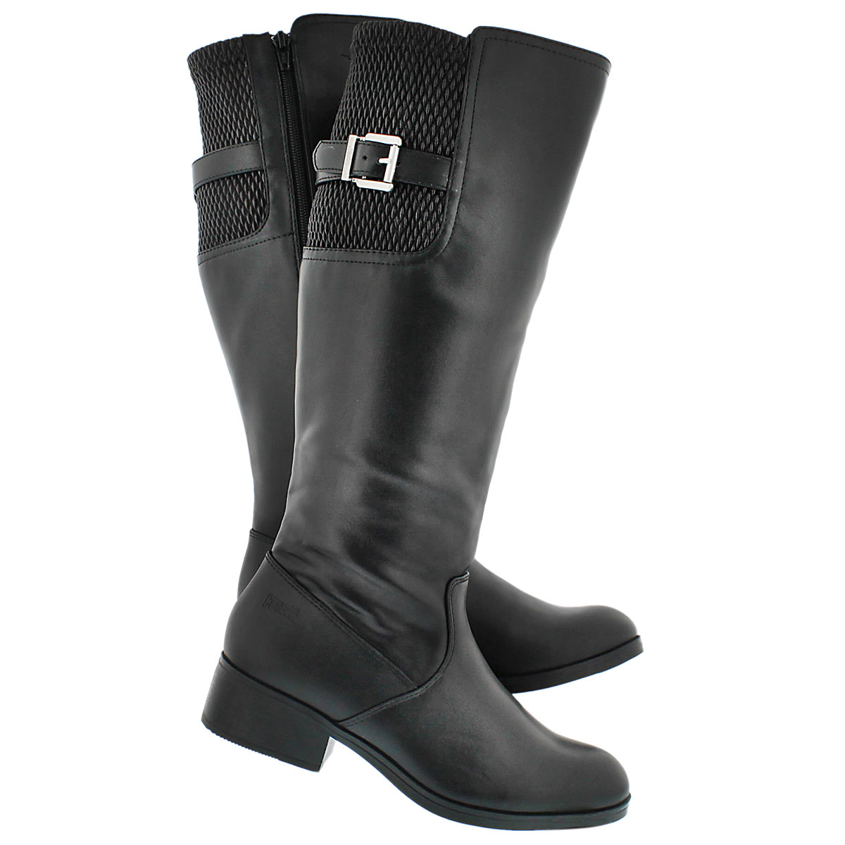 Lds Castor black wtpf riding boot
