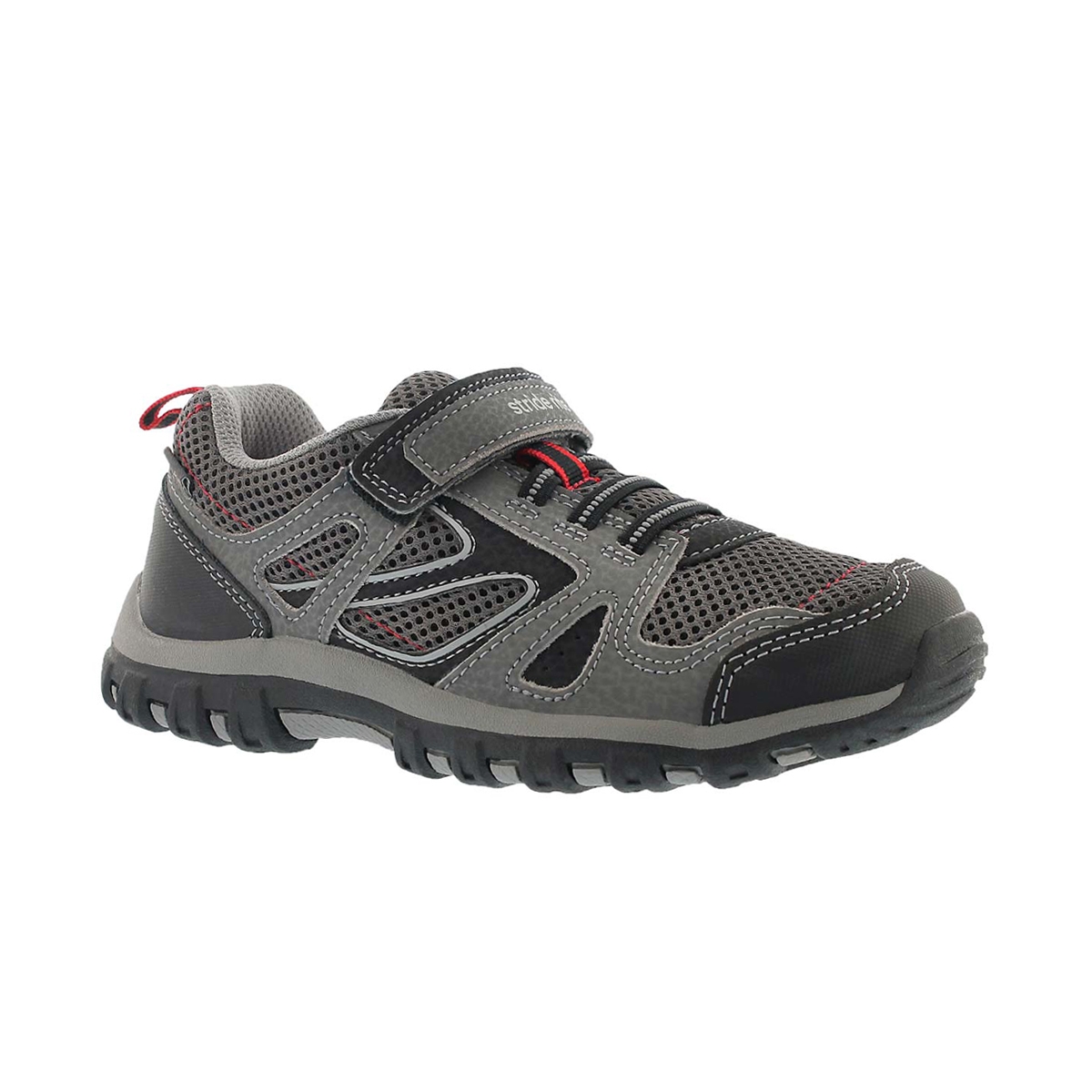 Boys' M2P ARTIN grey hook & loop sneakers