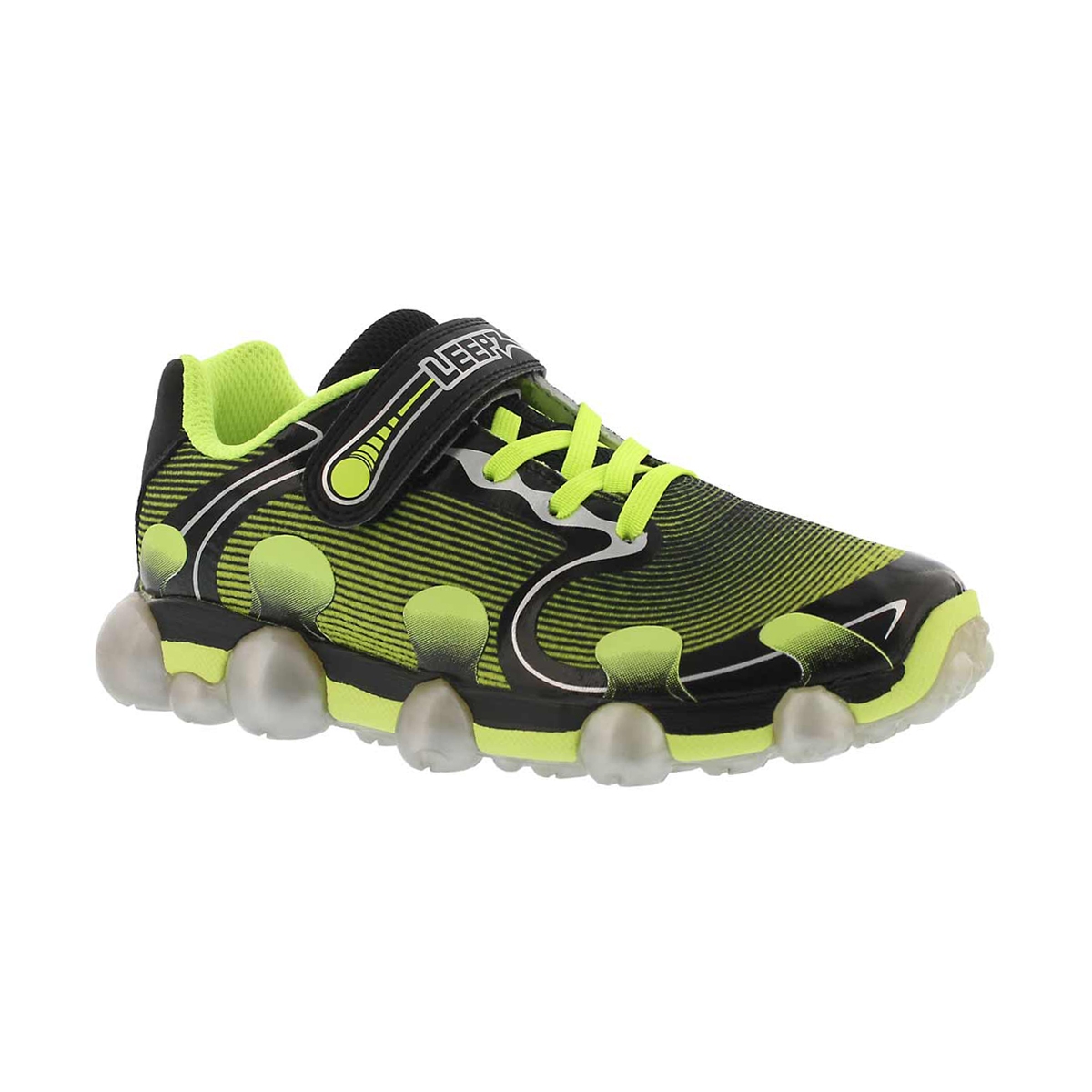 Bys Leepz 2.0 blk/ylw light up sneaker