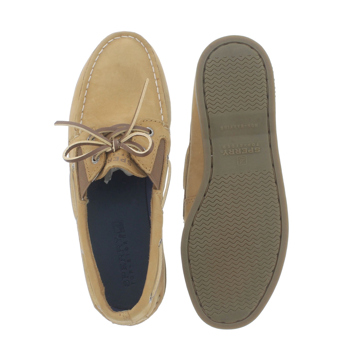 Chauss bat A/O Slip On, cuir sahara, gar