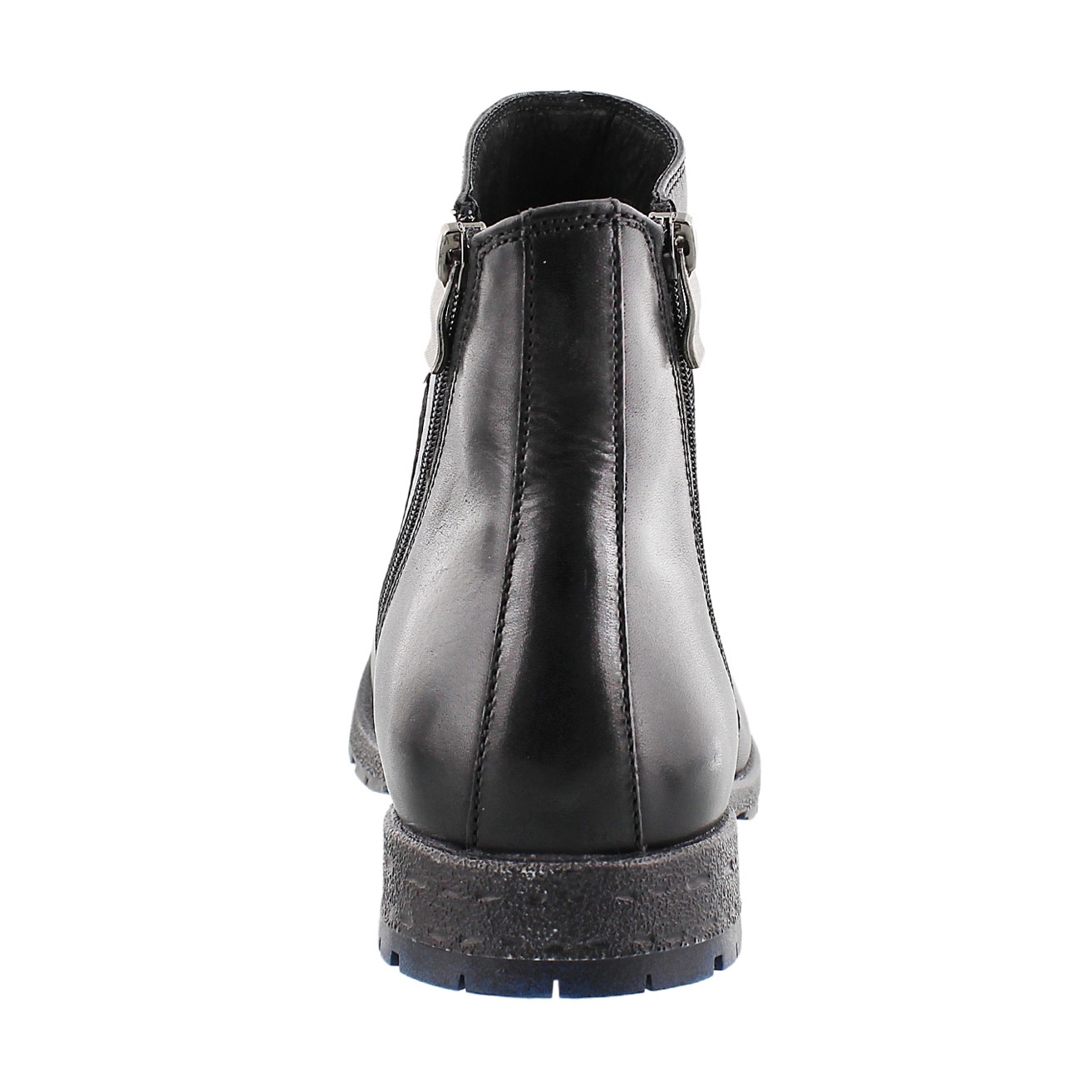 Mns Cesar black lthr casual ankle boot