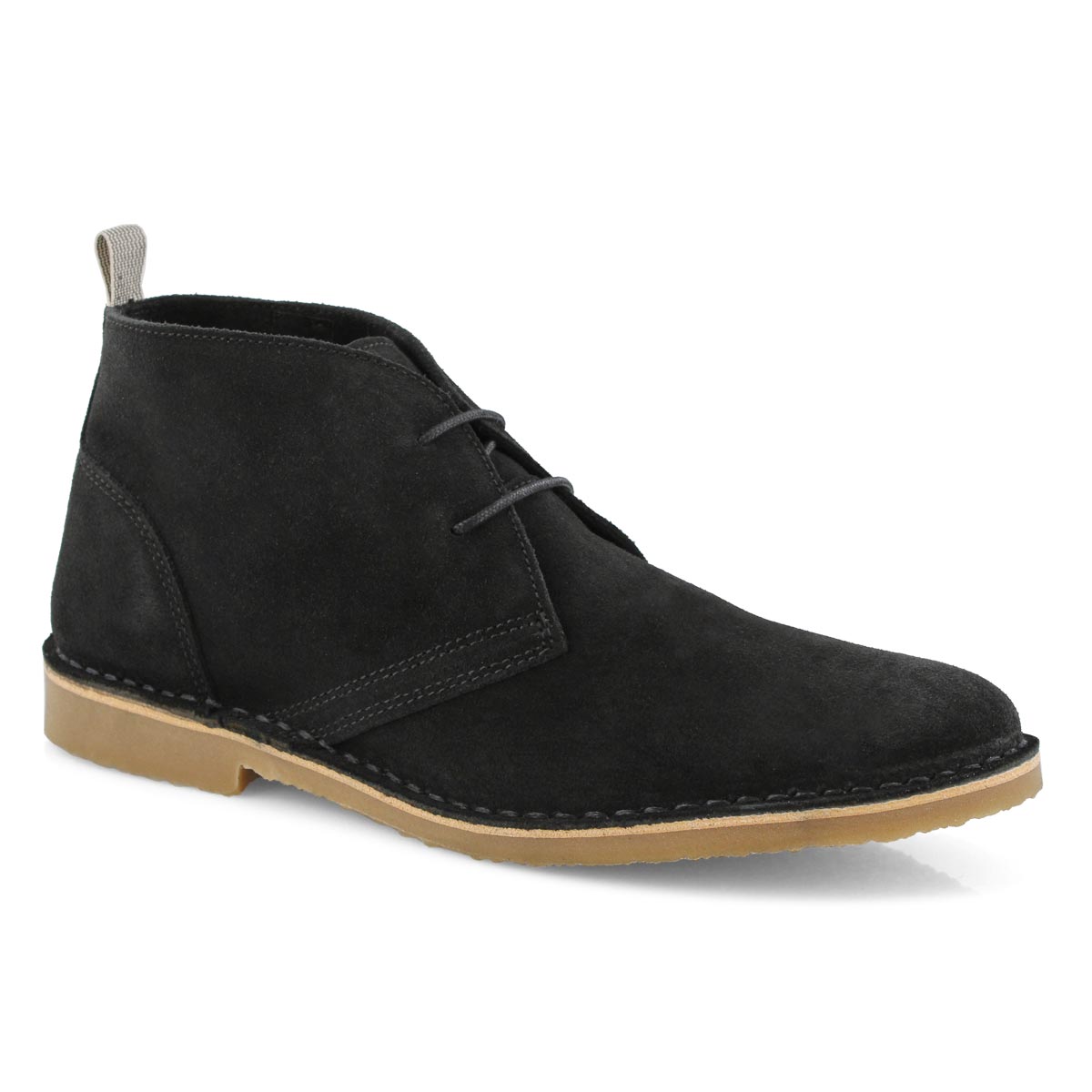 Mns Cesare black lace up chukka boot