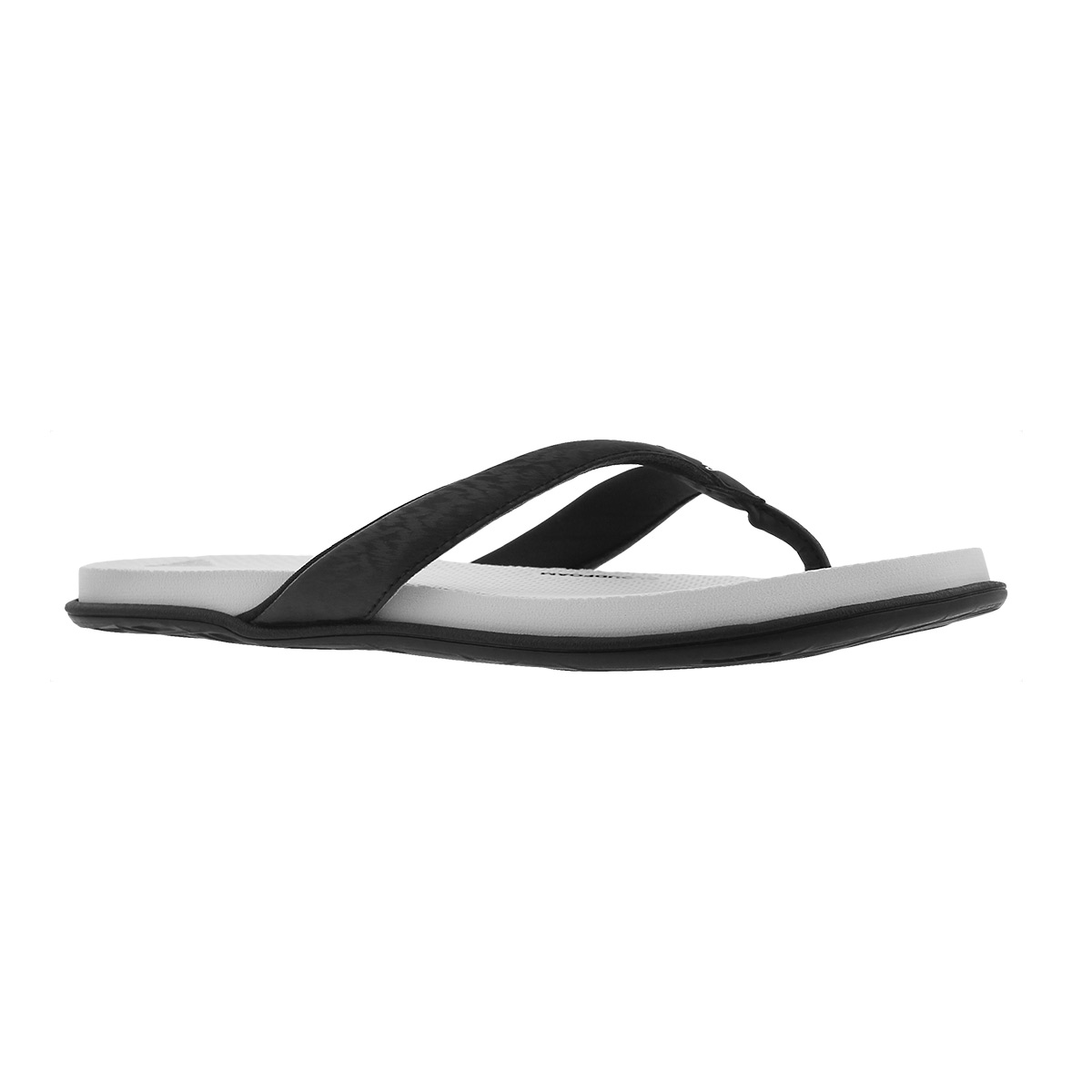 Lds Cloudfoam One Y blk/wht thong sandal