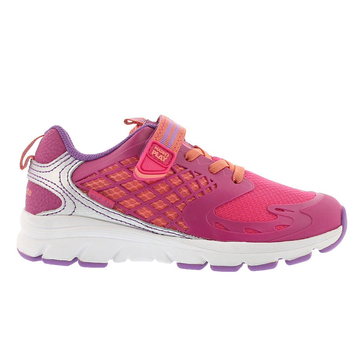 Grls M2P Cannan pink sneaker