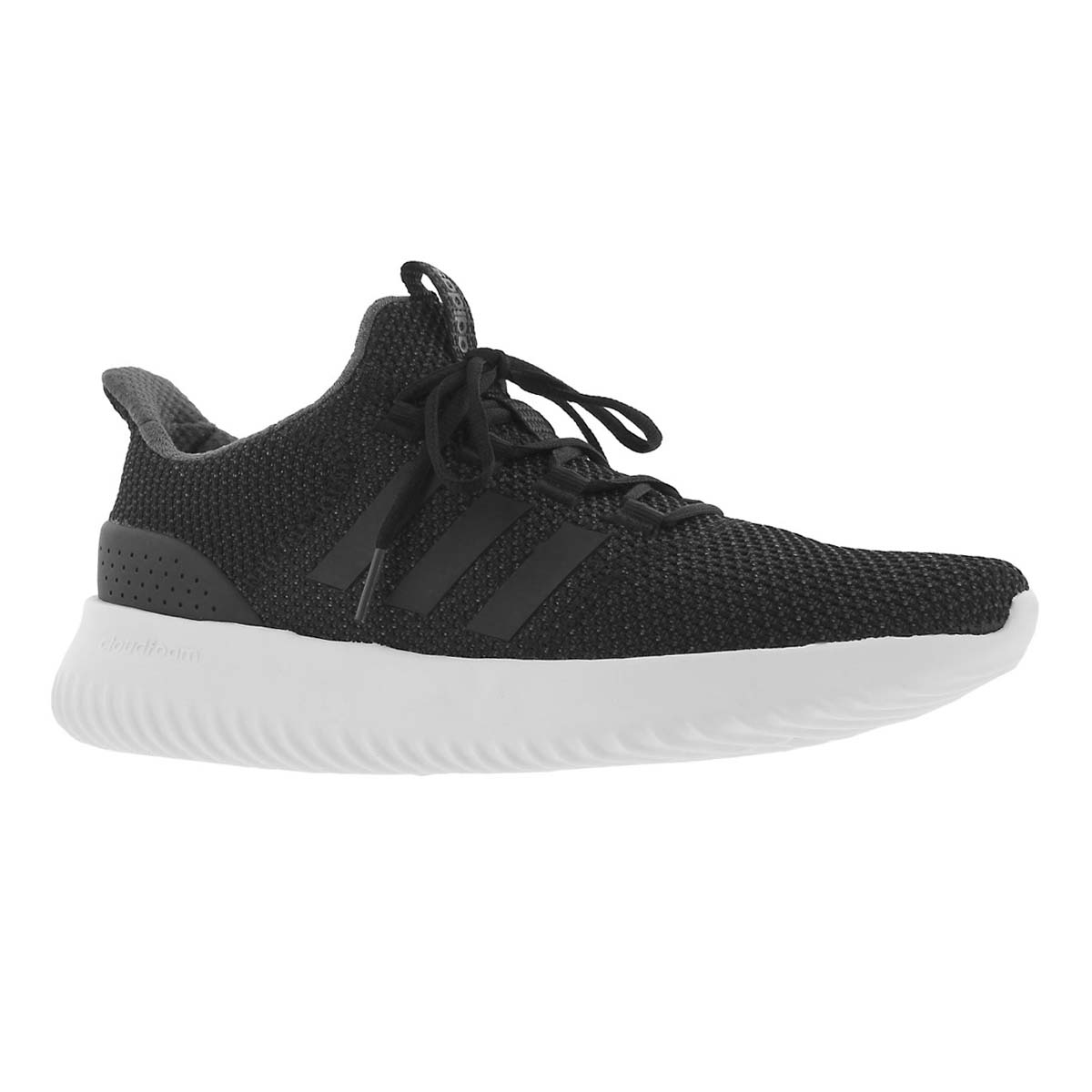 Mns CloudfoamUltimate bk/wt running shoe