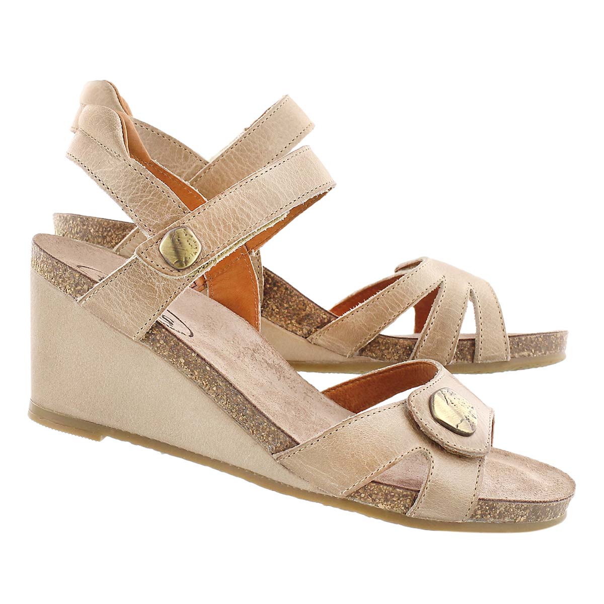 Lds Charade stone wedge sandal