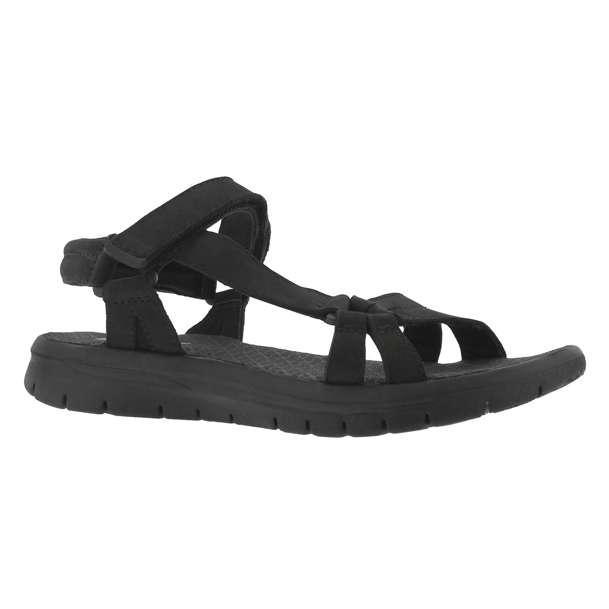 Women's CHRISSY black/black sport sandals