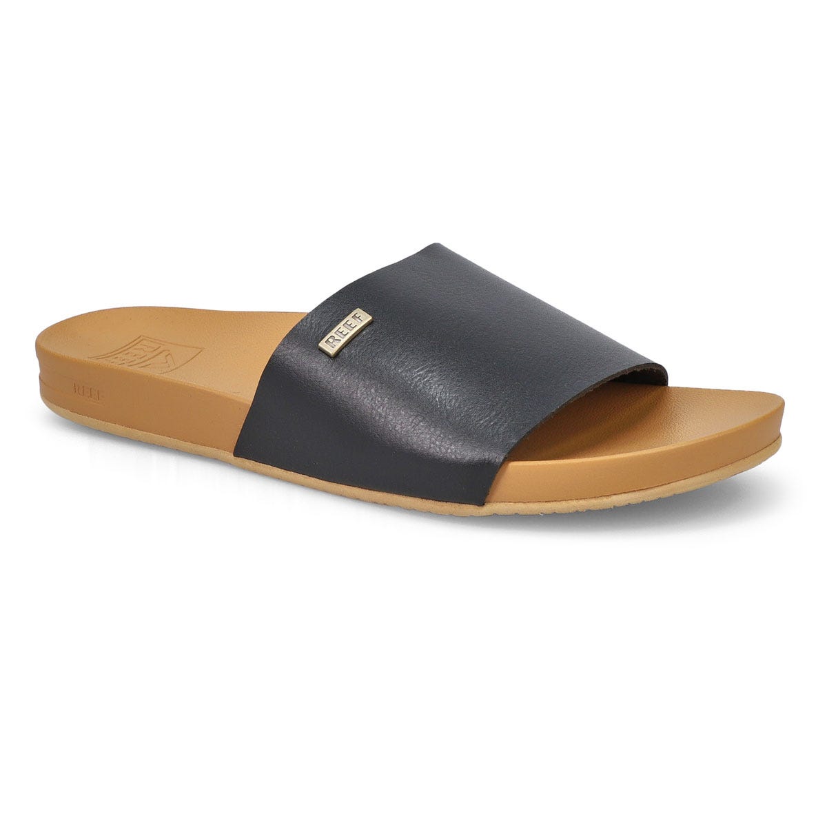 Reef Women's Cushion Scout Slide Sandal - Cha | SoftMoc.com