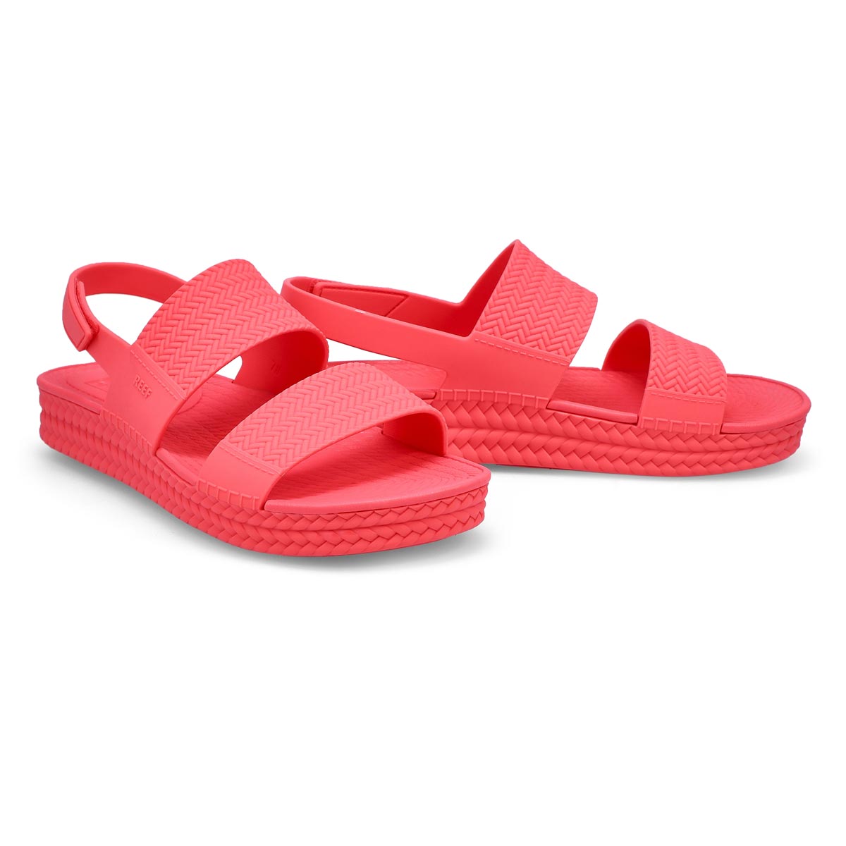 reef water vista sandals tinted sand