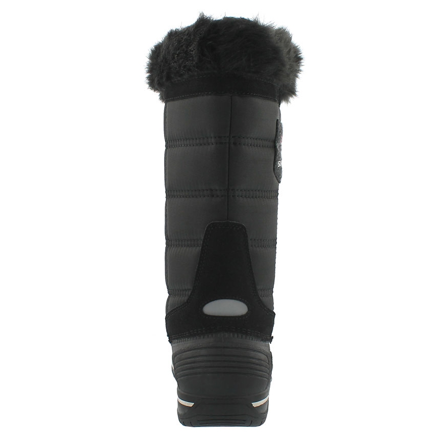 Botte d'hiver imp. Clara, noir, fem