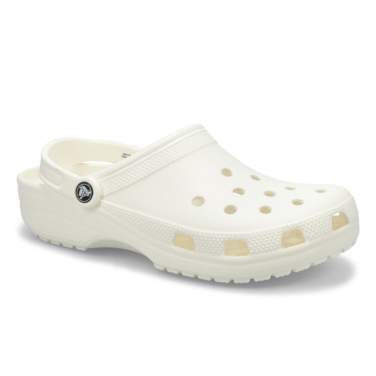 Crocs Men's Classic EVA Clog - White | SoftMoc.com
