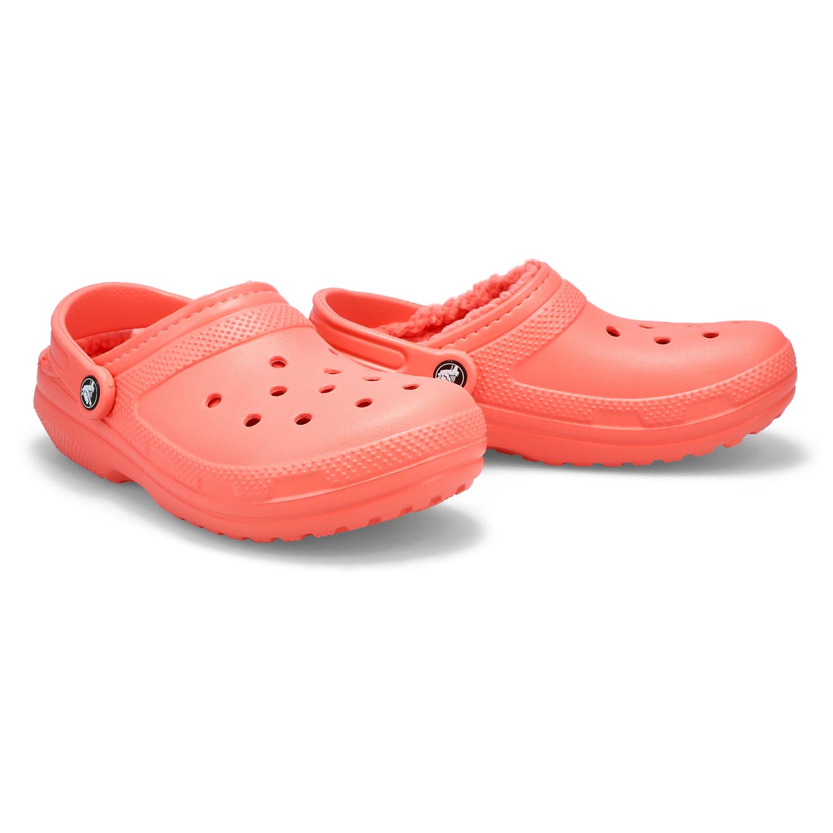 Crocs Women's Classic Lined Comfort Clog Salmon Pink 2035916SL